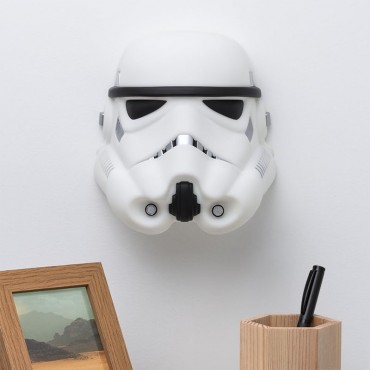Lámpara Casco Stormtrooper Star Wars 22 cms