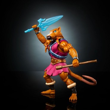 Figura Splinter Skull Turtles Of Grayskull Masters Of The Universe TMNT Articulada 14 cms