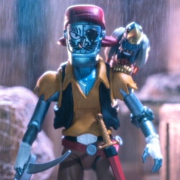 Figura Thundercats Captain Cracker The Robotic Pirate Scoundrel Articulada 18 cms