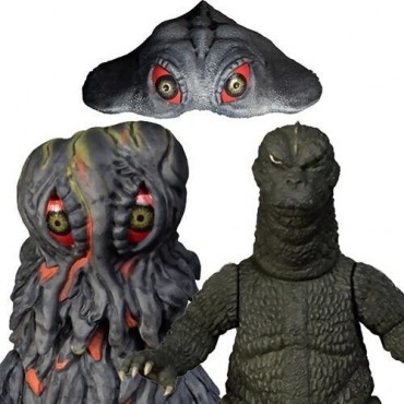 Figura Godzilla Vs Hedorah Box Set 3 Figuras 12 cms