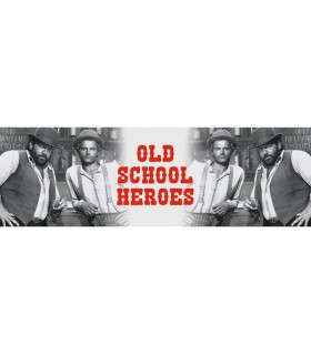 Taza Bud Spencer & Terence Hill Old School Heroes Metálica 330 mls