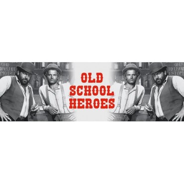 Taza Bud Spencer & Terence Hill Old School Heroes Metálica 330 mls