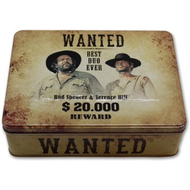 Lata De Metal Bud Spencer & Terence Hill Wanted 