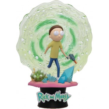 Figura Portal Morty Rick & Morty Diorama 15 cms
