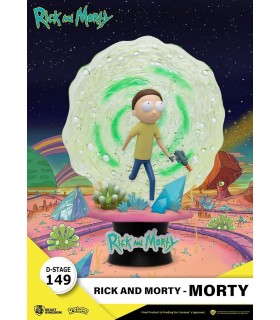 Figura Portal Morty Rick & Morty Diorama 15 cms