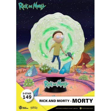 Figura Portal Morty Rick & Morty Diorama 15 cms