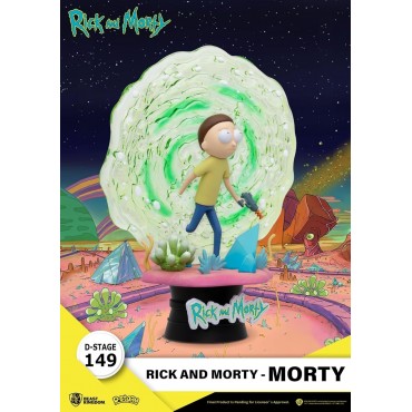 Figura Portal Morty Rick & Morty Diorama 15 cms