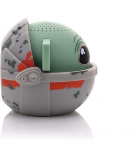 Mini Altavoz Grogu en Carrito Baby Yoda Bitty Boomers Bluetooth 5 cm