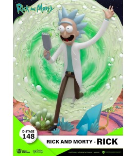 Figura Rick Diorama PVC Rick And Morty D-Stage 148 14 cm