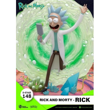 Figura Rick Diorama PVC Rick And Morty D-Stage 148 14 cm