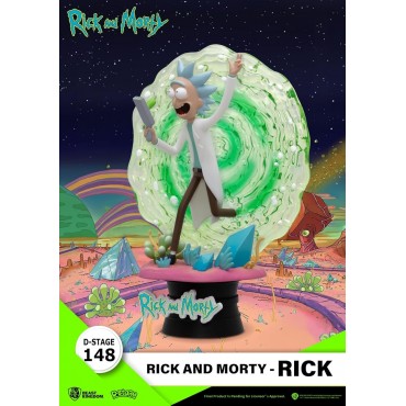 Figura Rick Diorama PVC Rick And Morty D-Stage 148 14 cm