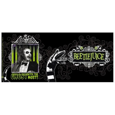 Taza Beetlejuice 1988 Cerámica 320 mls