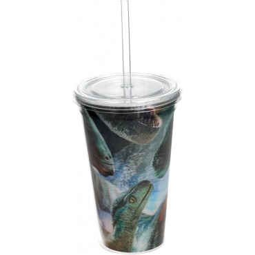 Vaso Lenticular Jurassic World Dominion Biosync 500 mls