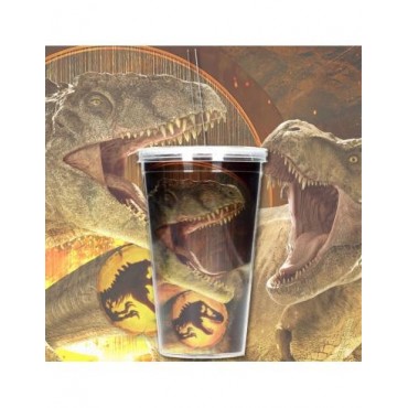 Vaso Lenticular Jurassic World Dominion 500 mls