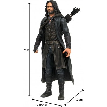 Figura Aragorn El Señor De Los Anillos Articulada 18 cms