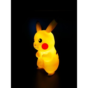 Lámpara Pikachu LED Con Mando A Distancia Pokémon 25 cms