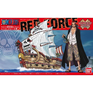 Figura Barco Red Force Grand Ship Collection One Piece Kit De Construcción 15 cms