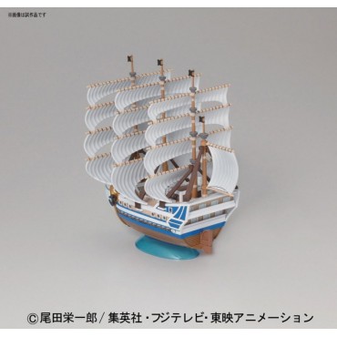 Figura Barco Moby Dick Grand Ship Collection One Piece Kit De Construcción 15 cms