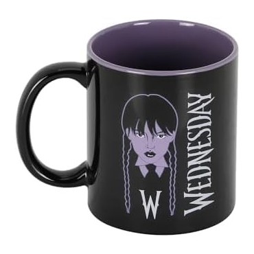 Taza Uniforme Wednesday Cerámica 380 mls