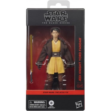 Figura Jedi Knight Yord Fandar Star Wars The Acolyte Black Series Articulada 15 cms