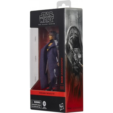 Figura Jedi Mae Assassin Star Wars The Acolyte Black Series Articulada 15 cms