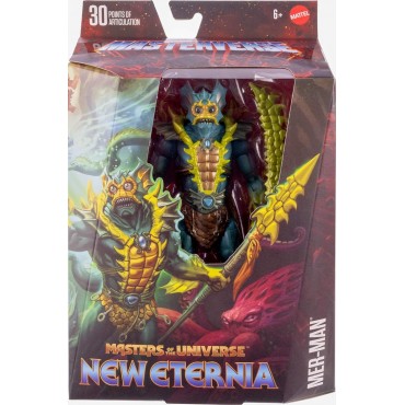 Figura Mer Man Masters Of The Universe New Eternia Articulada 18 cms