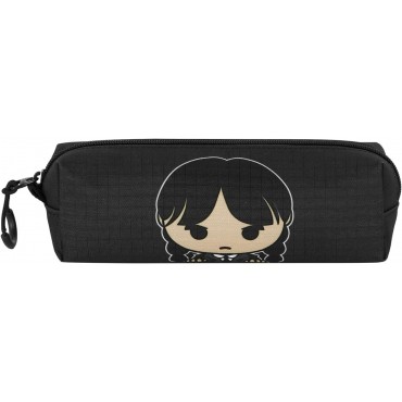 Estuche Wednseday Cute Con Cremallera