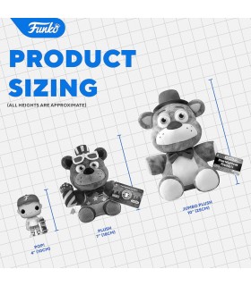 Peluche Tie-Dye Freddy Fazbear Five Nights At Freddy's 20 cms