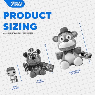 Peluche Five Nights At Freddys Circus Freddy Fazbear 17,5 cms