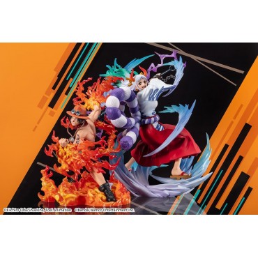 Figura Portgas D. Ace One Piece Bounty Rush 5 Aniversario Figuarts Zero Diorama 17 cms