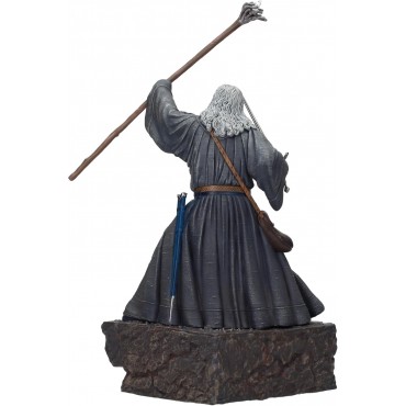 Figura Gandalf En Moria El Señor De Los Anillos Estatua 18 cms