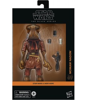 Figura Momaw Nadon Star Wars A New Hope Black Series Articulada 15 cms