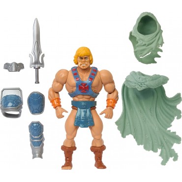 Figura Stealth He-Man Masters Of The Universe Las Tortugas Ninja MOTU X TMNT Articulada 14 cms