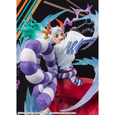 Figura Yamato Bounty Rush One Piece 5 Aniversario Estatua Diorama 22 cms