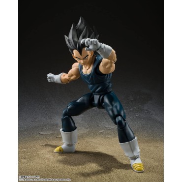 Figura Vegeta Super Hero Dragon Ball Super Articulada, 14 cms