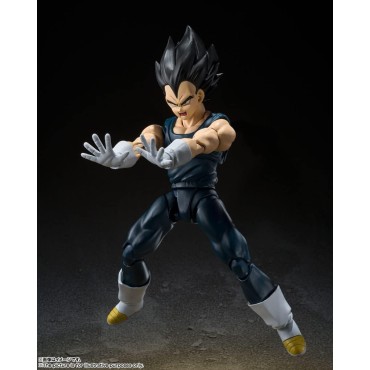 Figura Vegeta Super Hero Dragon Ball Super Articulada, 14 cms