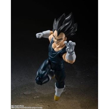 Figura Vegeta Super Hero Dragon Ball Super Articulada, 14 cms