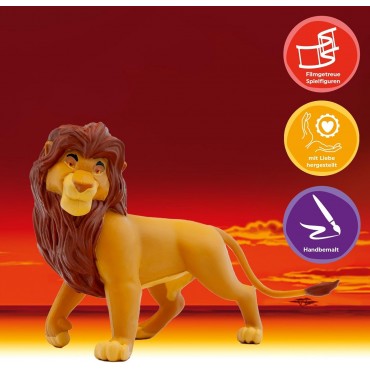 Figura Mufasa El Rey León Disney 9 cms