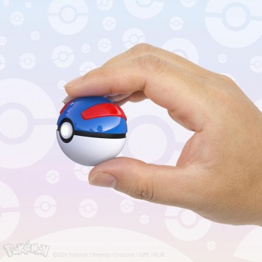 Réplica Electrónica Mini Great Ball Pokémon 8 cms