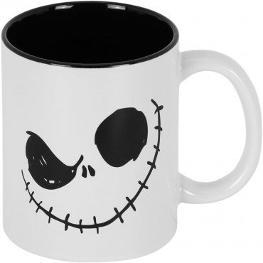Taza Jack's Face Pesadilla Antes De Navidad Disney Cerámica 320 mls