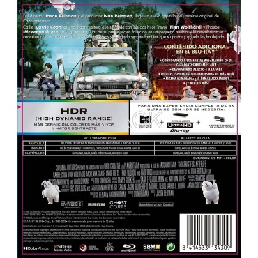 Cazafantasmas: Más Allá [4K UHD,Blu-ray] (2021) Ghostbusters: Afterlife
