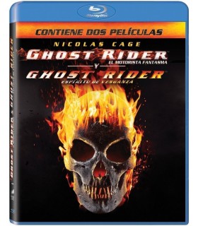 Ghost Rider. el Motorista Fantasma + Ghost Rider: Espíritu de Venganza [Blu-ray] (2007,2012) Ghost Rider + Ghost Rider: Spirit o