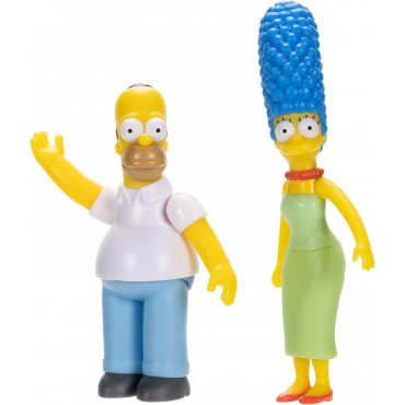 Set 7 Figuras Los Simpsons Familia Simpson 6 cms