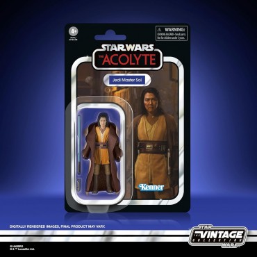 Figura Jedi Master Sol Star Wars The Acolyte Articulada 9,5 cms