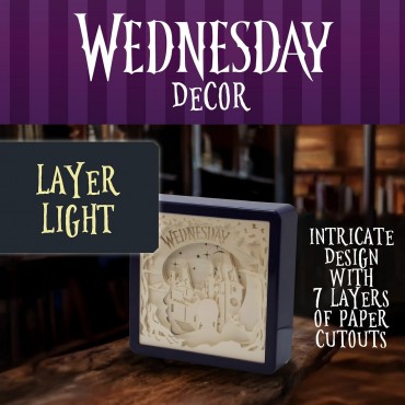 Lámpara A Capas Wednesday 