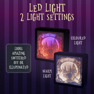 Lámpara A Capas Wednesday 