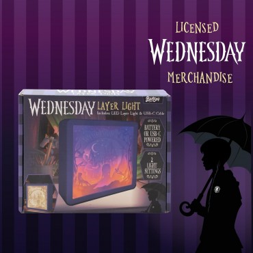 Lámpara A Capas Wednesday 