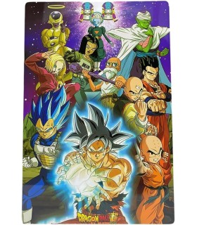 Placa Decorativa Dragon Ball Metálica Cuadro Póster HD