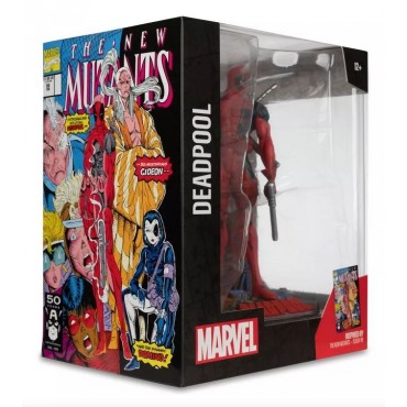 Figura Deadpool Marvel Estatua Diorama 18 cms