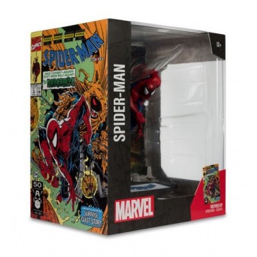 Figura Spider-Man Marvel Estatua Diorama 18 cms